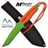 mtech green fixed blade