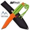 orange mtech fixed blade