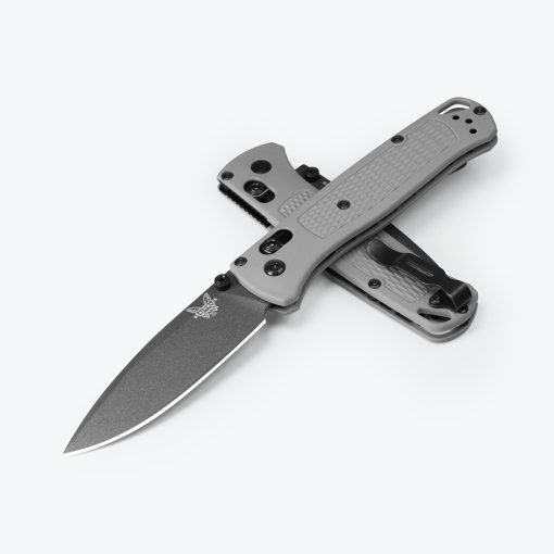 Benchmade Bugout FDE and Storm Gray